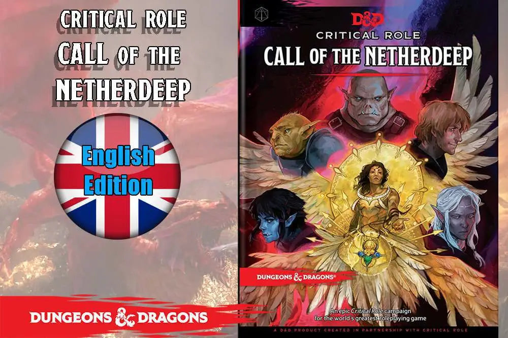 D&D CRITICAL ROLE CALL OT NETHERDEEP ENG Frikytopia