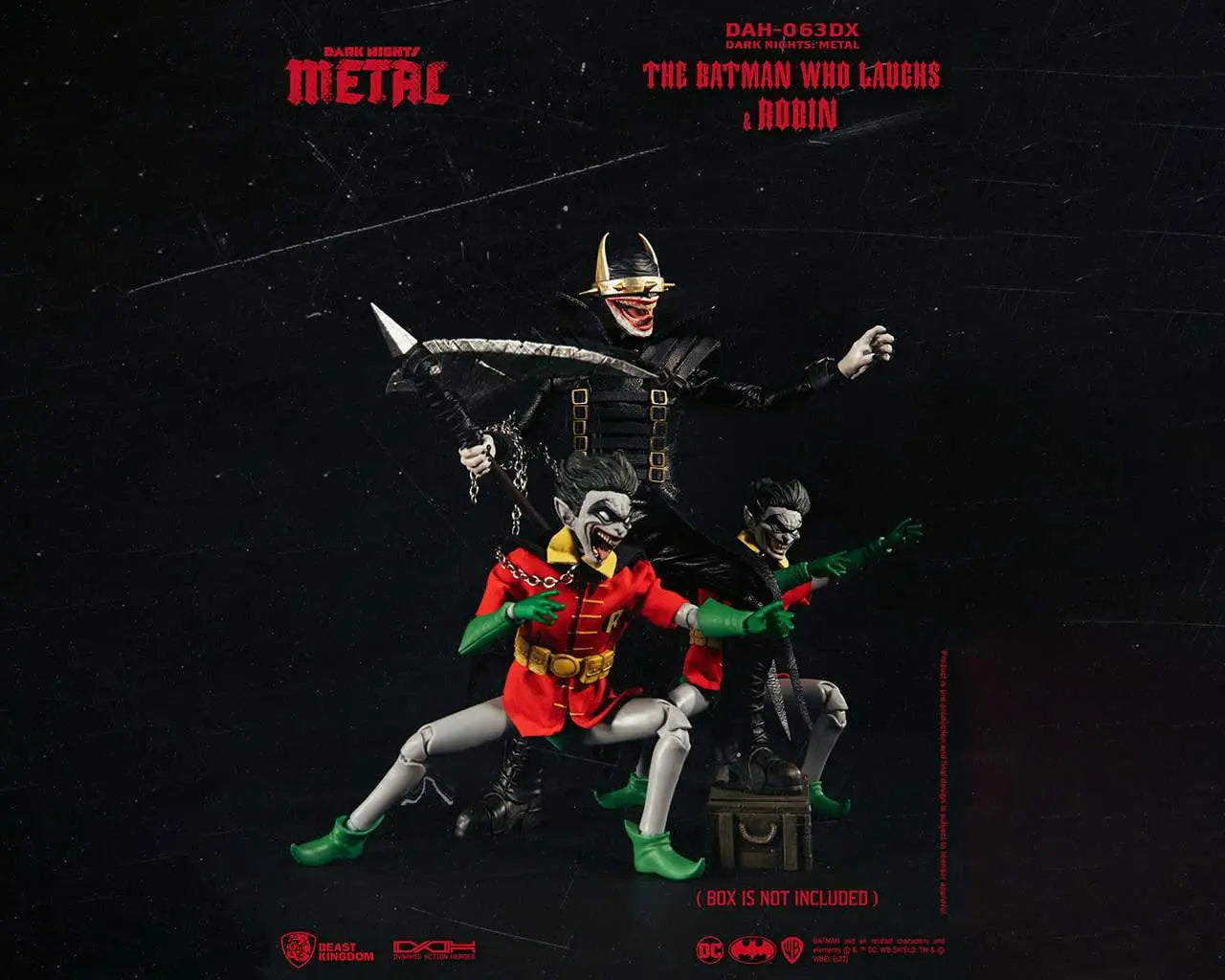 DN METAL BATMAN LAUGHS + ROBIN DAH LTD Frikytopia