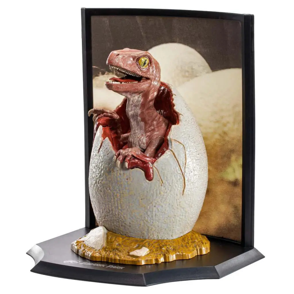 Jurassic Park Estatua Toyllectible Treasure Raptor Egg Life Finds A