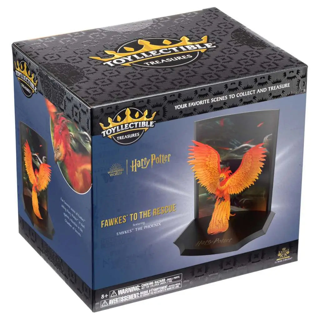 Harry Potter Estatua Toyllectible Treasure Fawkes Fawkes to the Rescue 13 cm