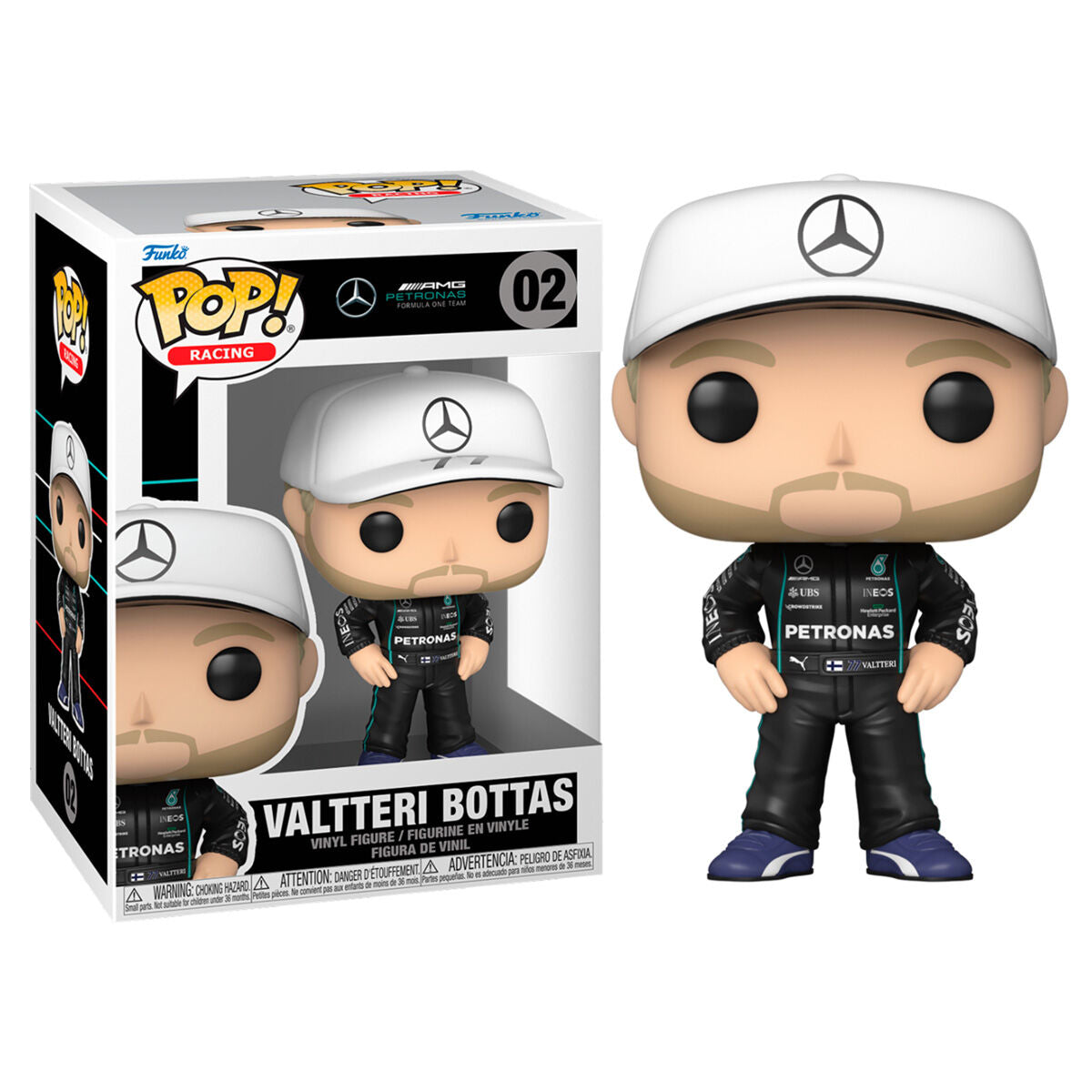 Figura POP Formula One Valtteri Bottas Frikytopia
