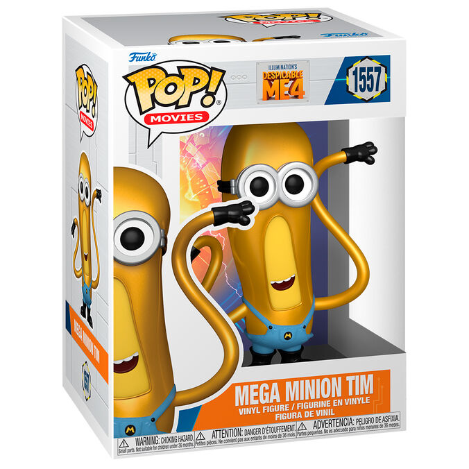 Mi villano favorito 4 POP Movies Vinyl Figura Super Tim 9 cm