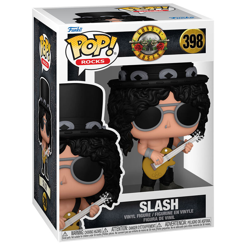 Guns N Roses POP Rocks Vinyl Figura Slash 1990s 9 cm