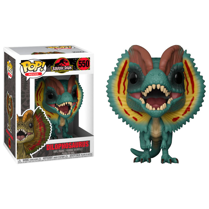 Figura POP Jurassic Park Dilophosaurus Frikytopia