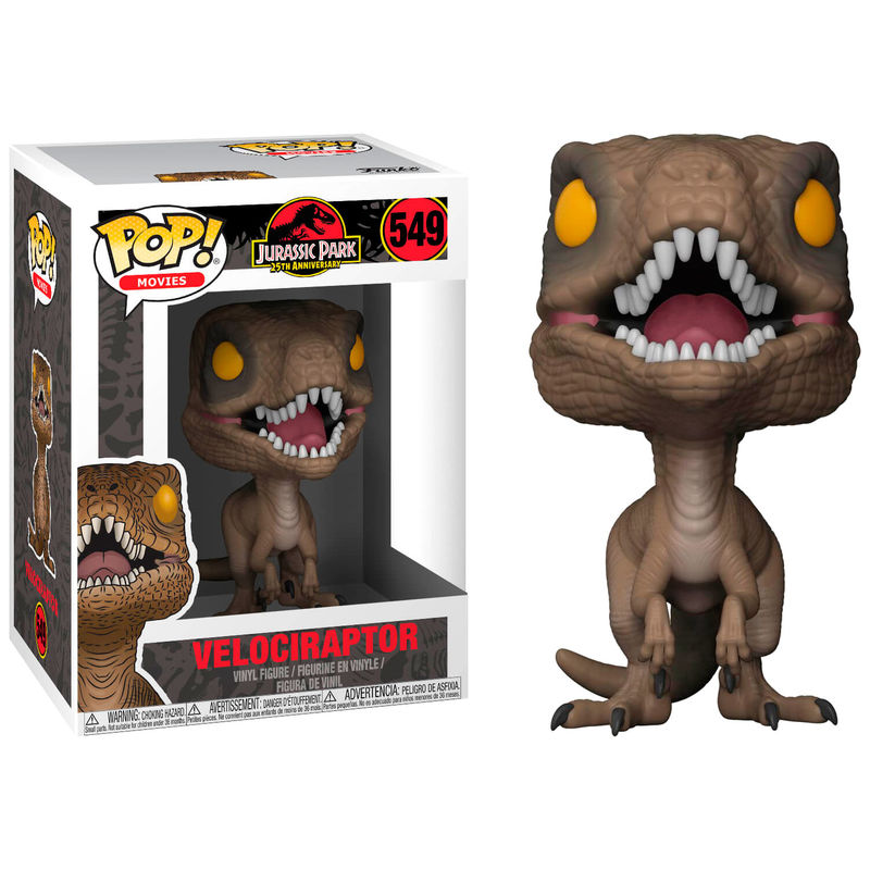 Figura POP Jurassic Park Velociraptor Frikytopia