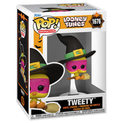 Looney Tunes POP Television Vinyl Figura Halloween Tweety Witch 9 cm