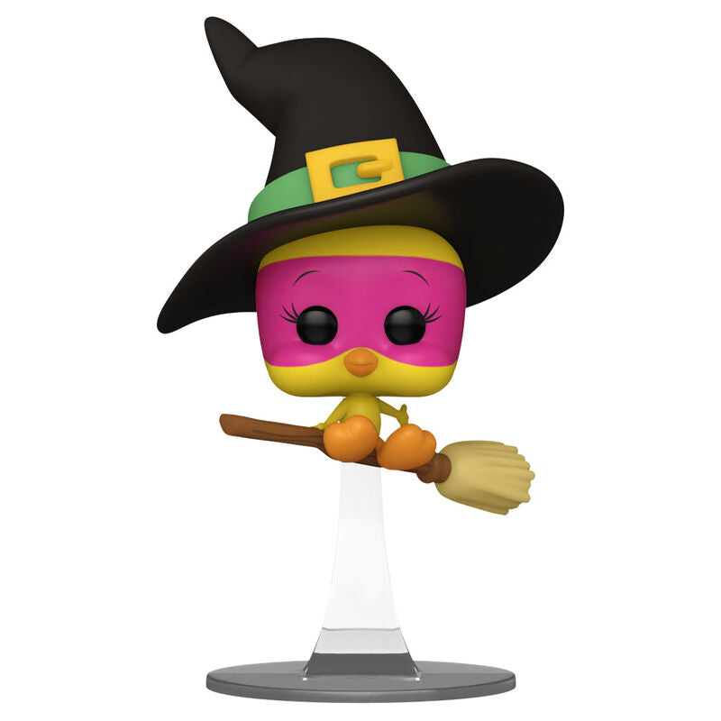 Looney Tunes POP Television Vinyl Figura Halloween Tweety Witch 9 cm