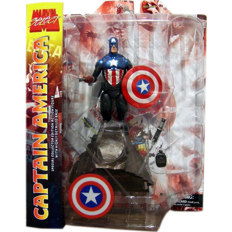 Figura diamond select toys marvel nuevo capitan america
