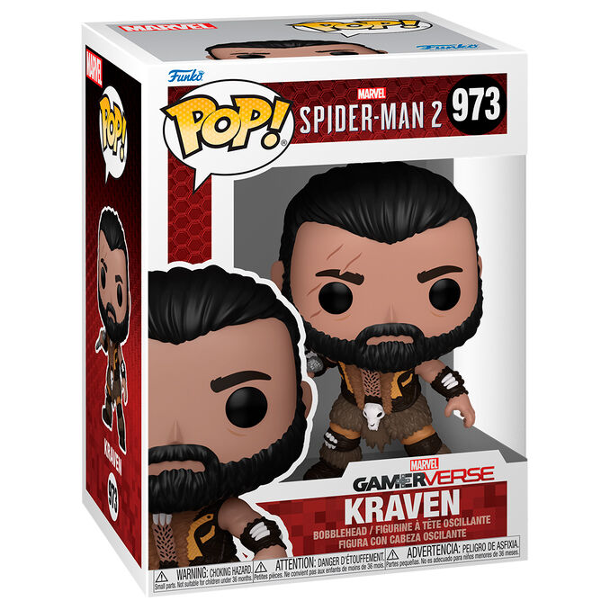 Spider-Man 2 POP Games Vinyl Figura Kraven 9 cm Frikytopia