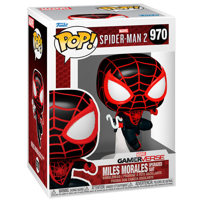 Spider-Man 2 POP Games Vinyl Figura Miles Morales 9 cm