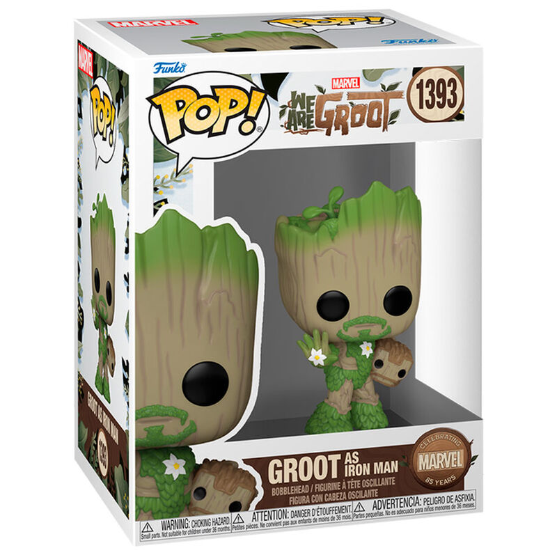 We Are Groot Figura POP Movies Vinyl Iron Man 9 cm