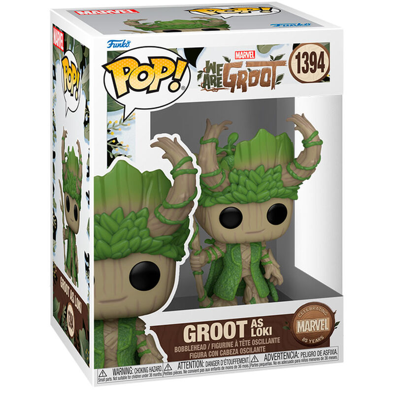 Funko pop marvel we are groot groot como loki 79517