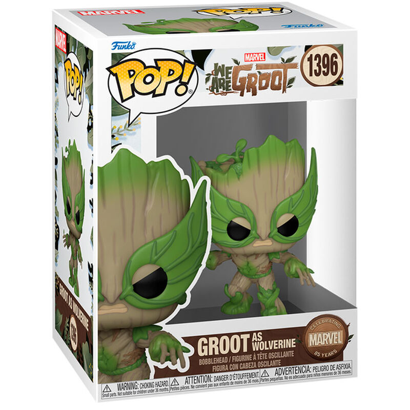 We Are Groot Figura POP Movies Vinyl Wolverine 9 cm Frikytopia