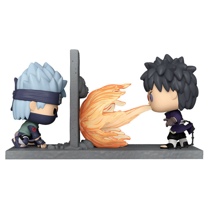 Funko pop moment naruto shippuden kakashi vs obito uchiha 80256