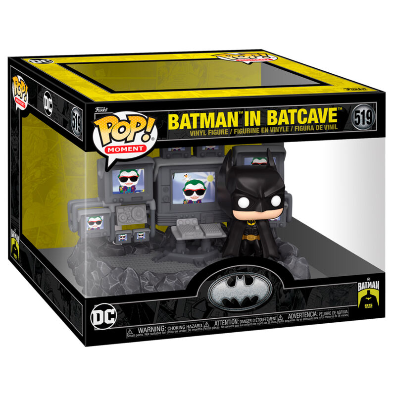 Figura POP Moments DC Comics Batman in Batcave Frikytopia