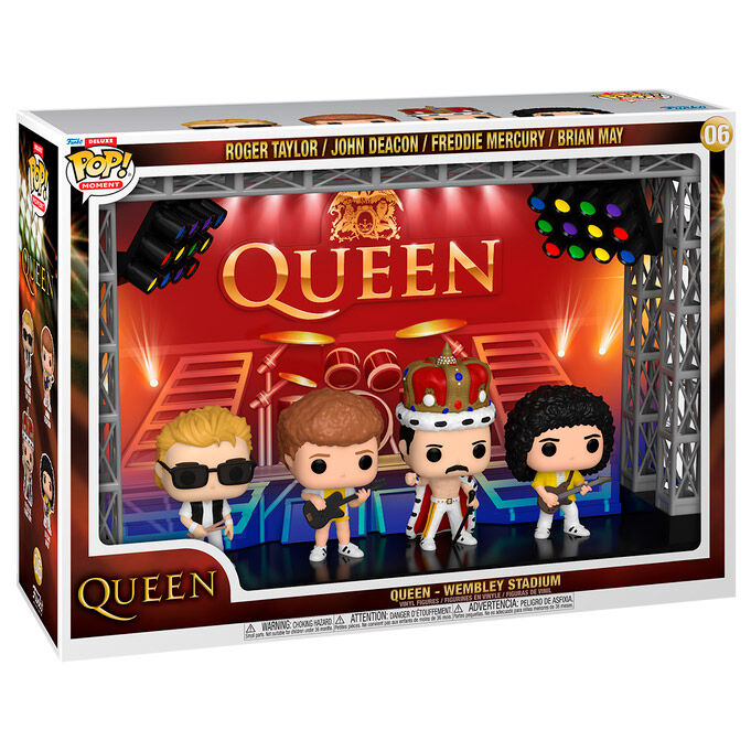Figura POP Moments Deluxe Queen Wembley Stadium Frikytopia