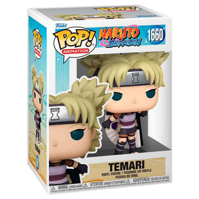 Naruto Pop Animation Vinyl Figura Temari 9 cm