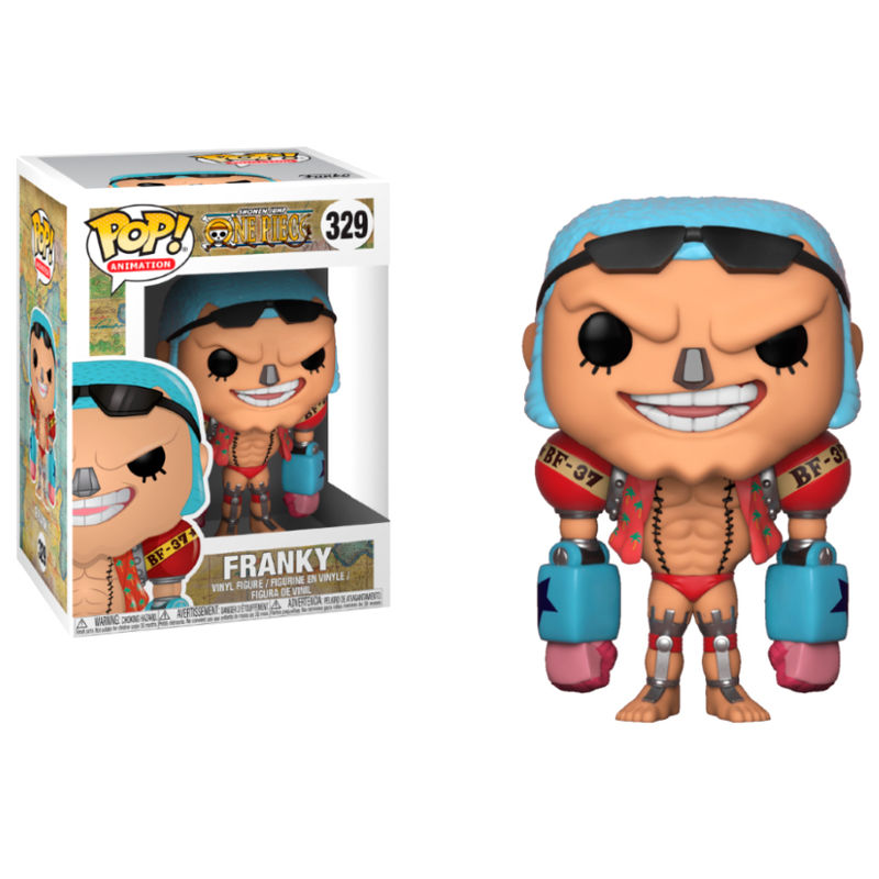 One Piece POP Television Vinyl Figura Franky 9 cm