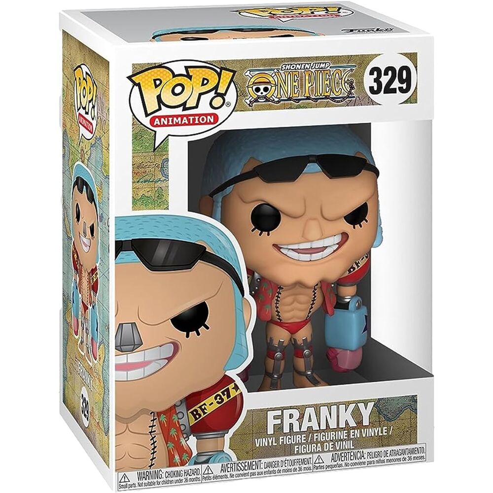 One Piece POP Television Vinyl Figura Franky 9 cm