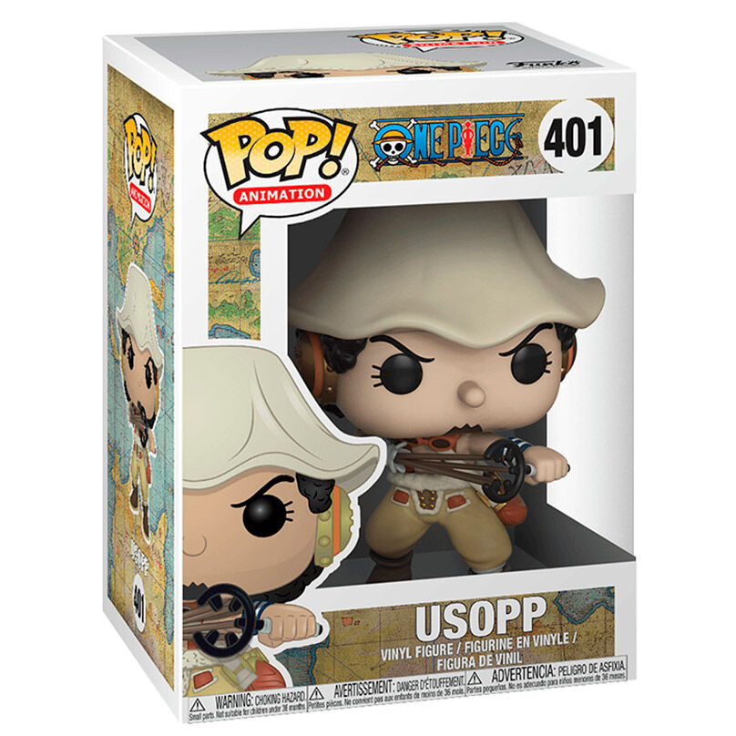 One Piece POP Television Vinyl Figura Usopp 9 cm Frikytopia