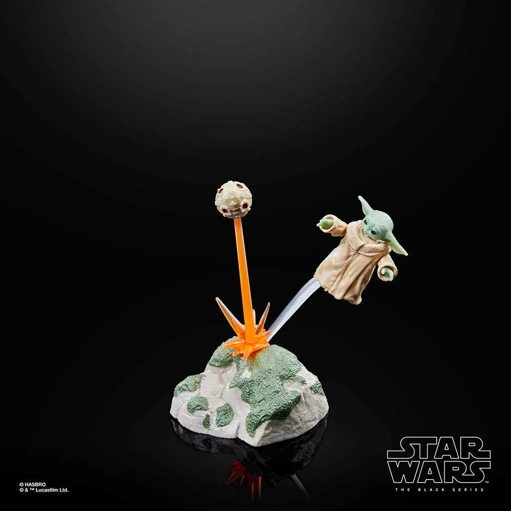 Figura hasbro star wars the black series luke skywalker & grogu