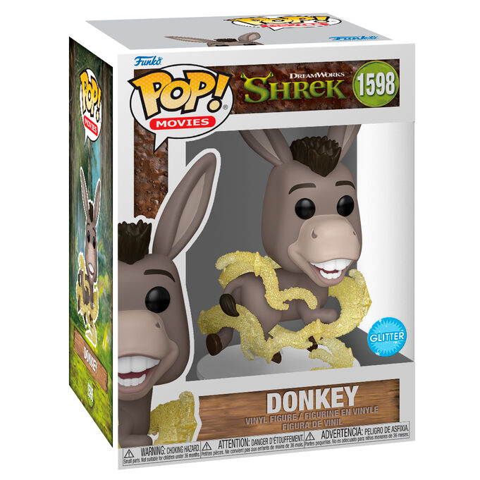 Shrek Figura POP Movies Vinyl 30th Anniversary Donkey 9 cm Frikytopia