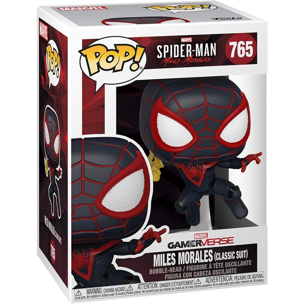 Figura POP Spiderman Miles Morales Classic Suit