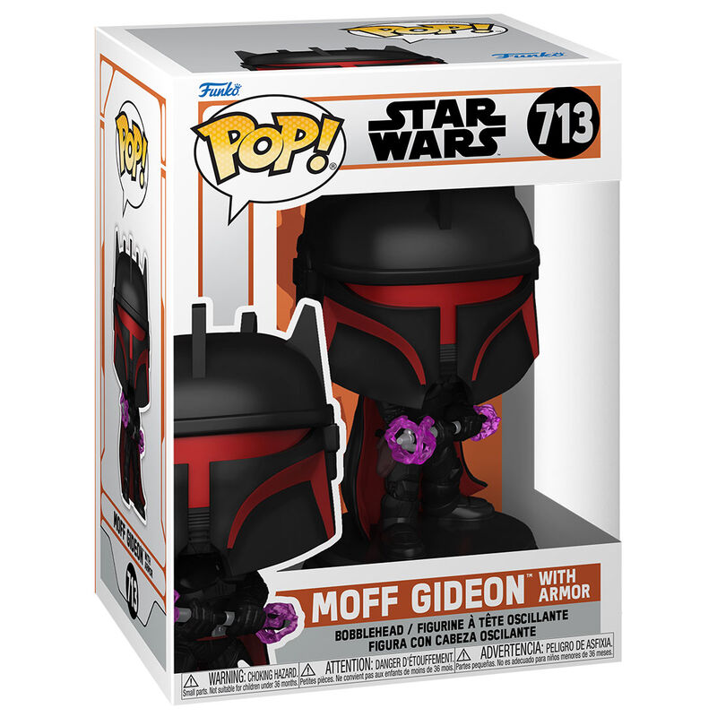 Figura POP Star Wars The Mandalorian Moff Gideon with Armor Frikytopia