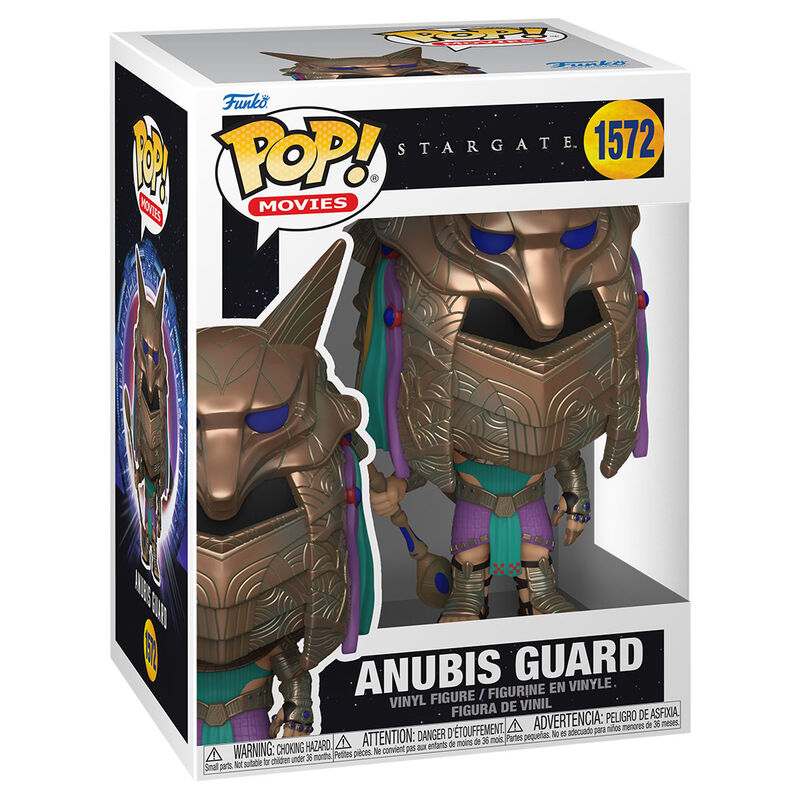 Funko pop movies stargate anubis guard metallic Frikytopia