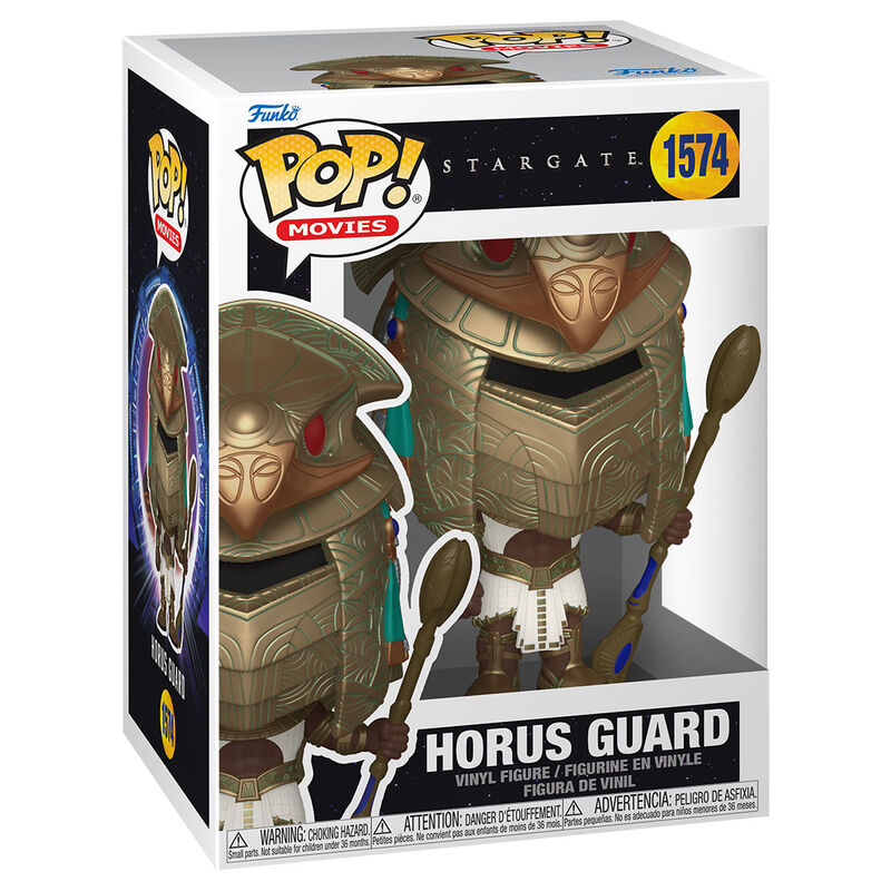 Funko pop movies stargate horus guard metallic