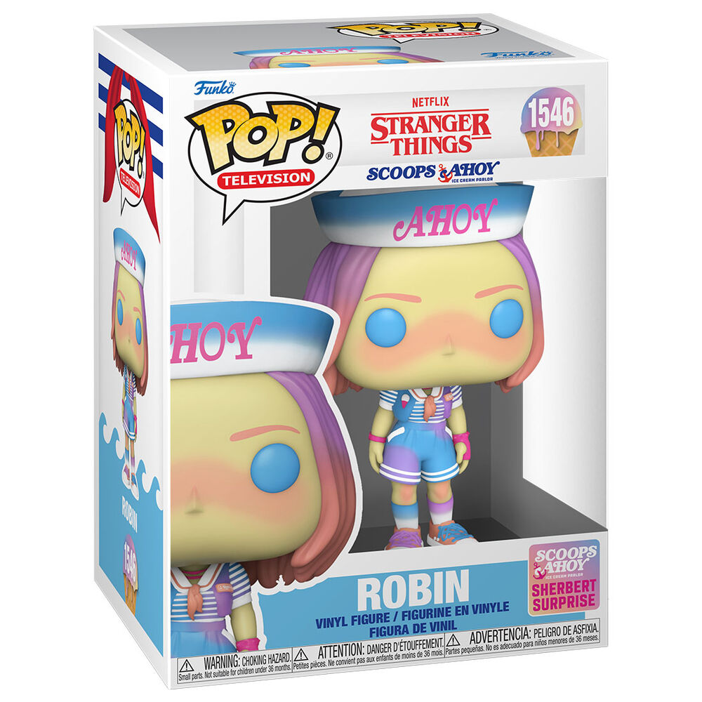 Stranger Things Figura POP TV Vinyl Robin Scoops Ahoy 9 cm