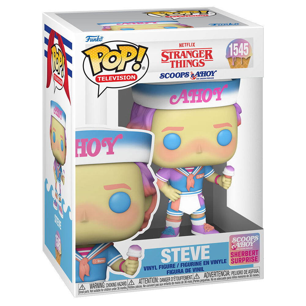 Figura POP Stranger Things Scoops Ahoy Steve Frikytopia