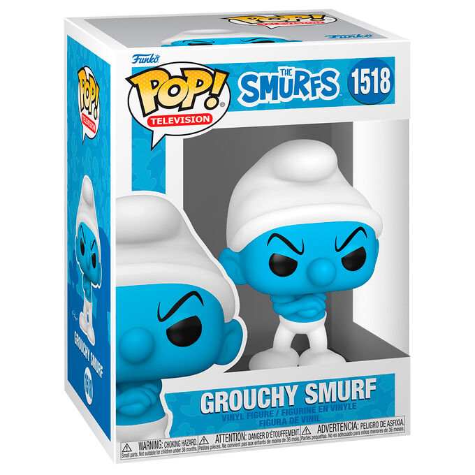 Figura POP The Smurfs Grouchy Smurf Frikytopia