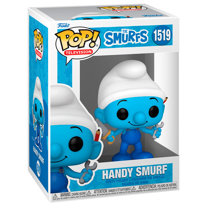 Figura POP The Smurfs Handy Smurf Frikytopia