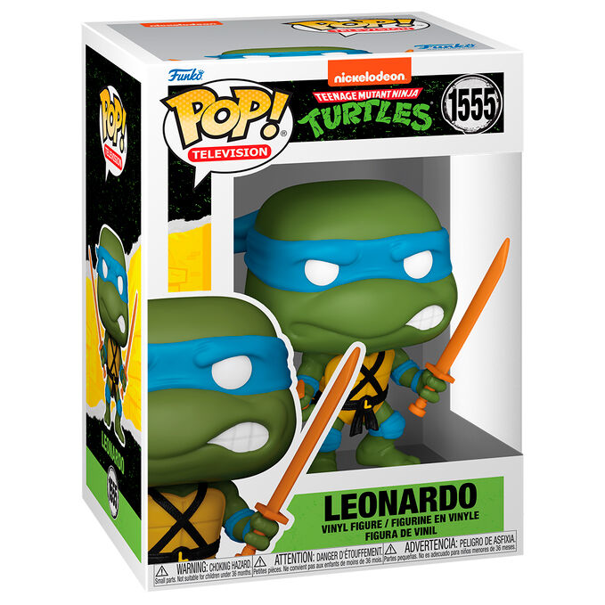 Tortugas Ninja POP Vinyl Figuren Leonardo w/CH 9 cm
