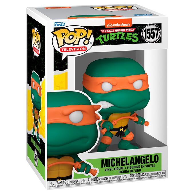 Funko pop tortugas ninja mutantes michelangelo 78050