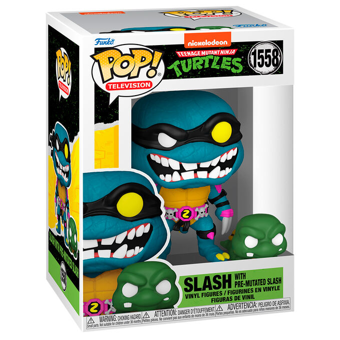 Tortugas Ninja POP Buddy Movies Vinyl Figura Slash Pre-mutant Raphael 9 cm Frikytopia