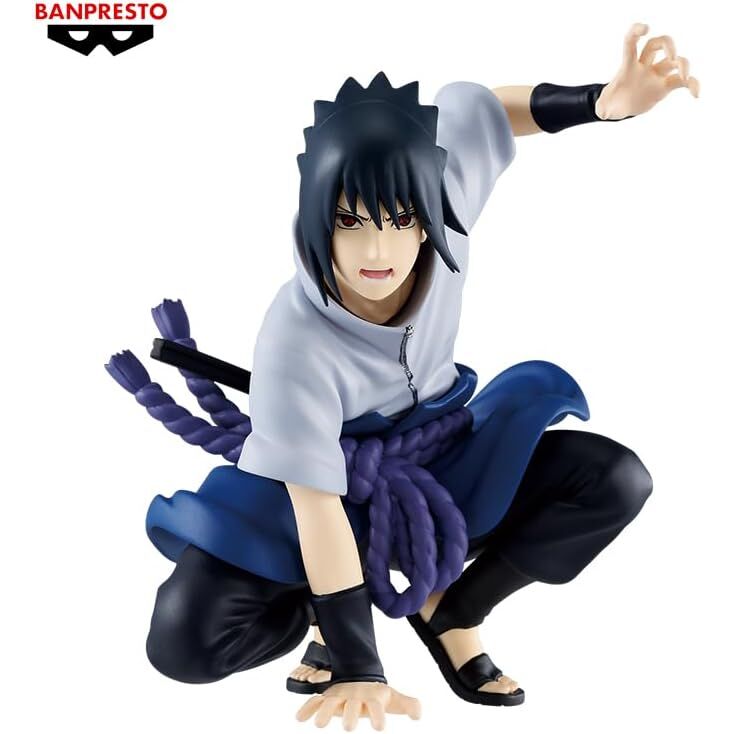 Figura banpresto naruto shippuden panel spectacle special sasuke 18cm