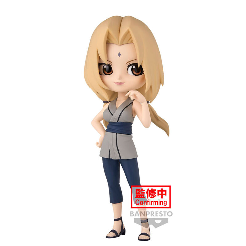 Figura banpresto q posket naruto shippuden tsunade 14cm