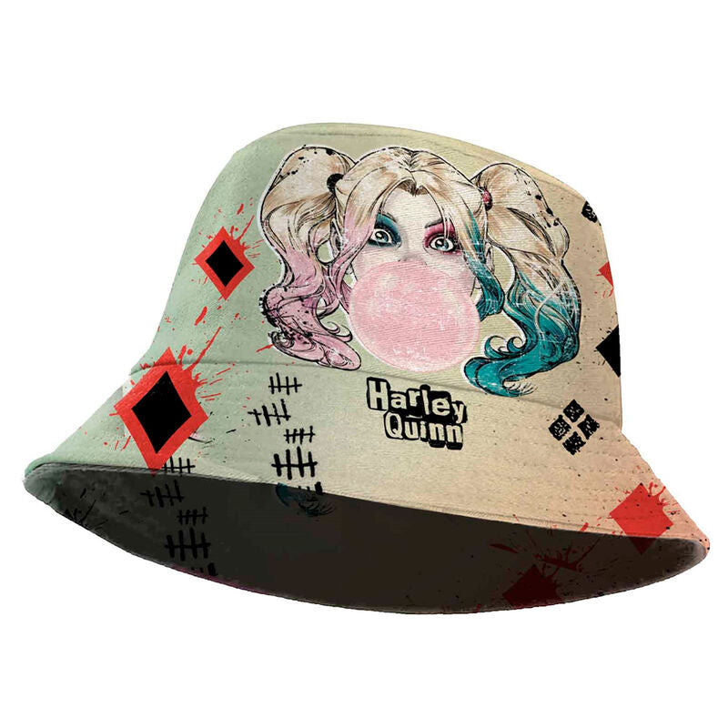 Gorro pescador Harley Quinn DC Comics infantil Frikytopia