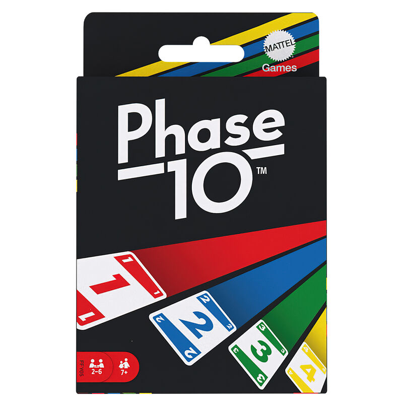 Juego de cartas mattel phase 10