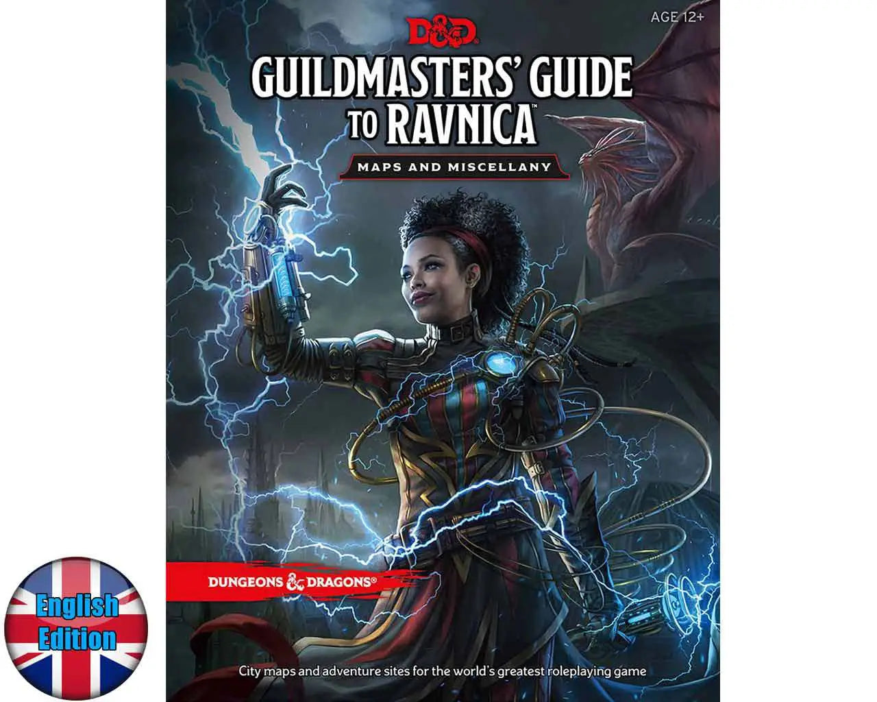 Dungeons & Dragons-Guildmasters' Guide to Ravnica Map and Miscellany Frikytopia