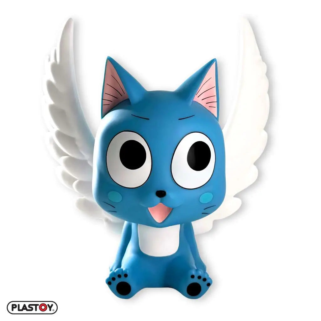 Figura hucha plastoy fairy tail happy alas desplegadas