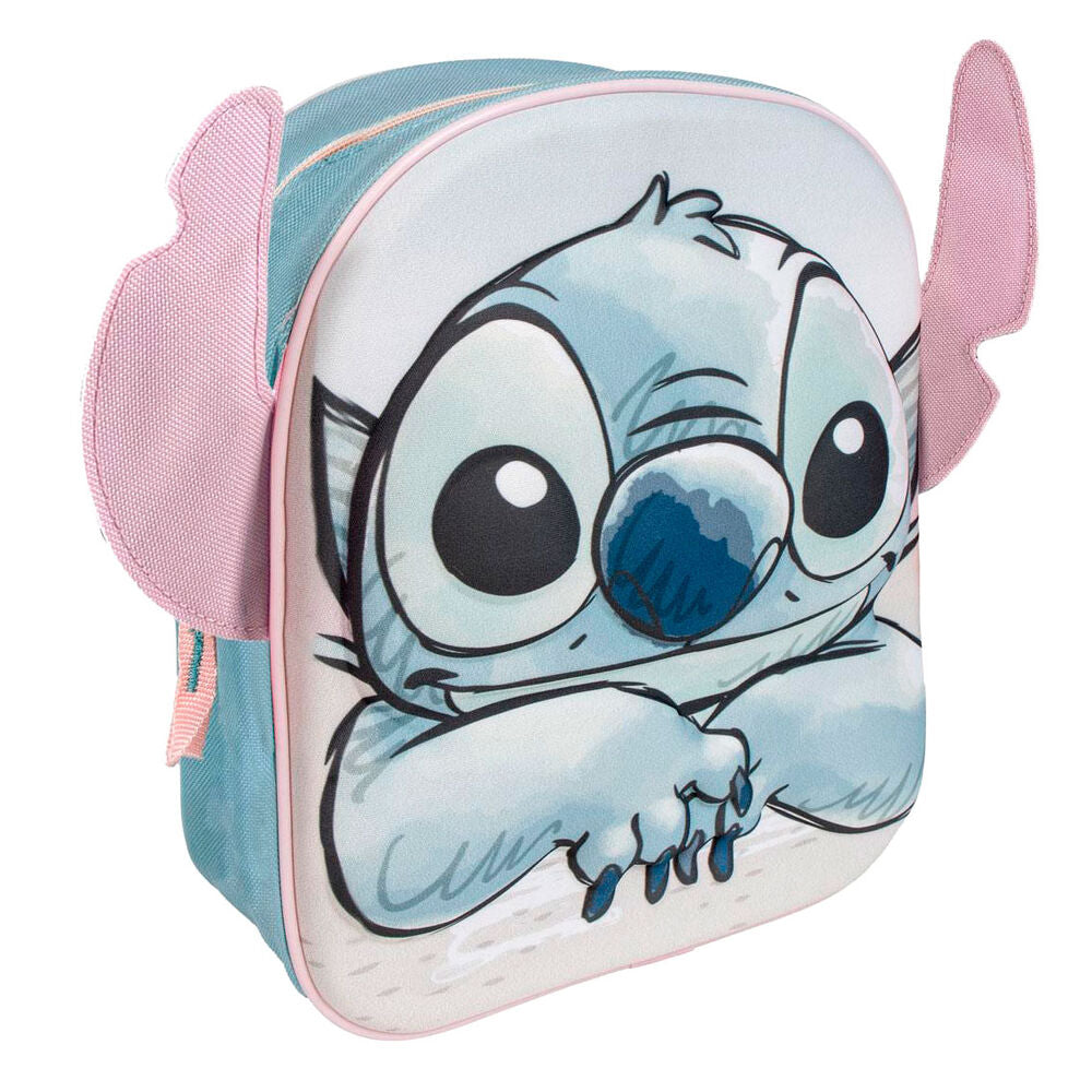 Mochila 3D Stitch Disney 27cm Frikytopia