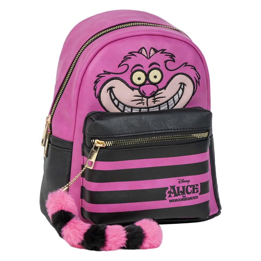 Disney Mochila Alicia Pais Maravillas Gato de Cheshire