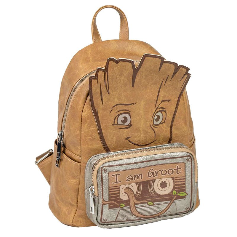 Mochila casual moda aplicaciones guardians of the galaxy groot