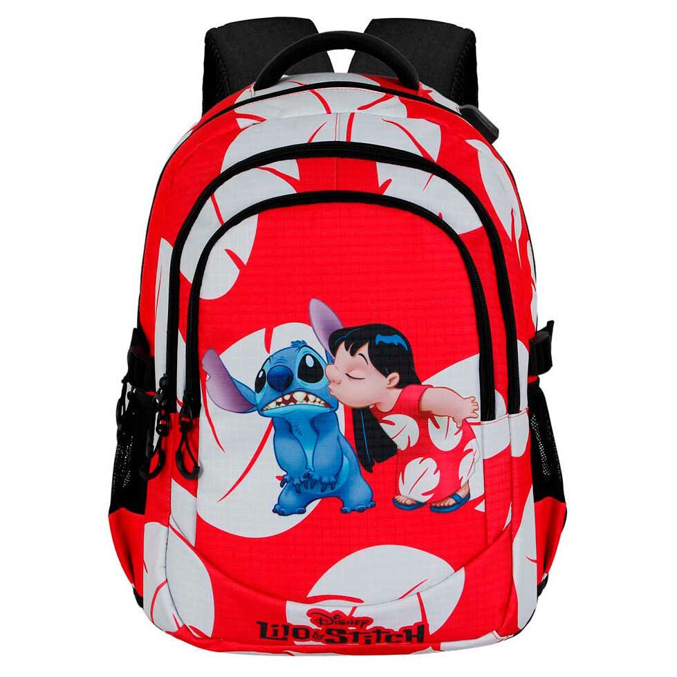 Mochila Kiss Stitch Disney 44cm adaptable Frikytopia