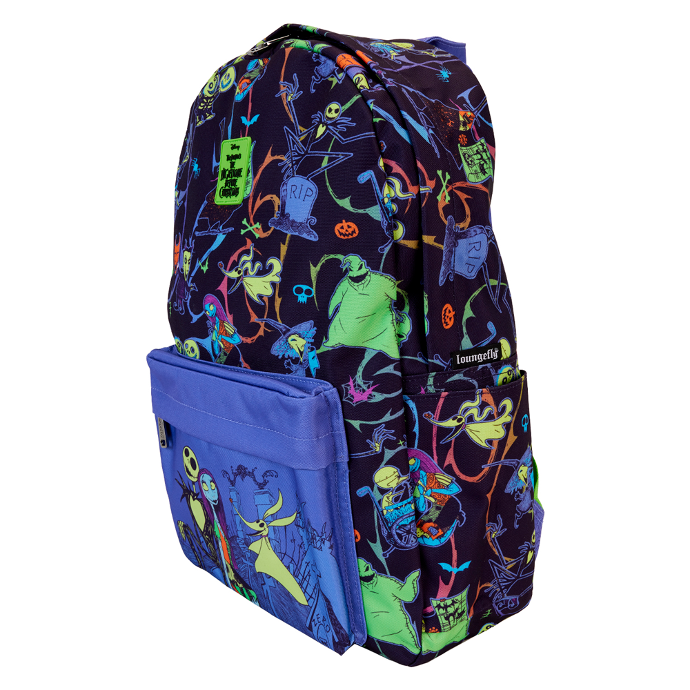Mochila nylon Pesadilla Antes de Navidad Disney Loungefly 43cm Frikytopia