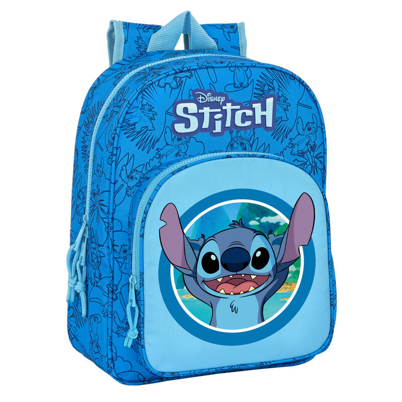 Mochila Stitch Disney 34cm adaptable Frikytopia