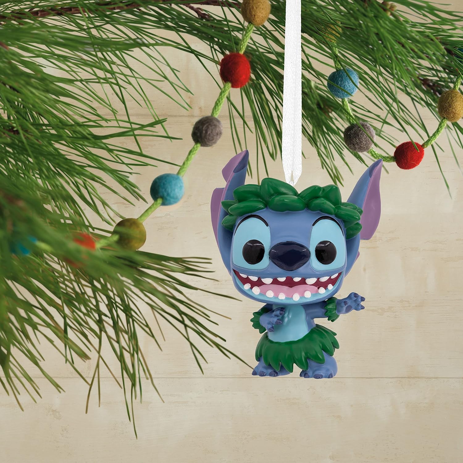 Adorno de navidad funko disney stitch figura de resina